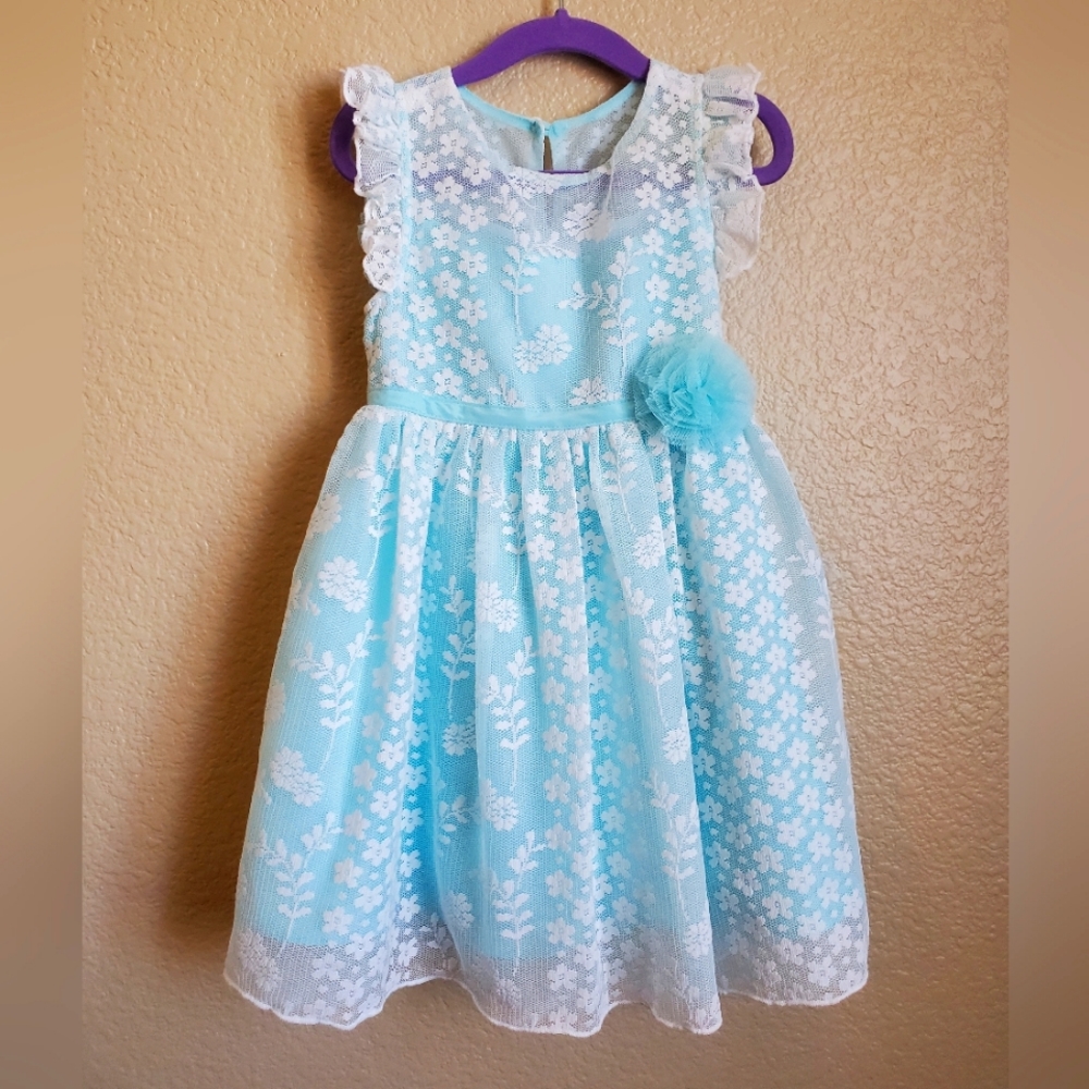 Floral Lace Dress 2T